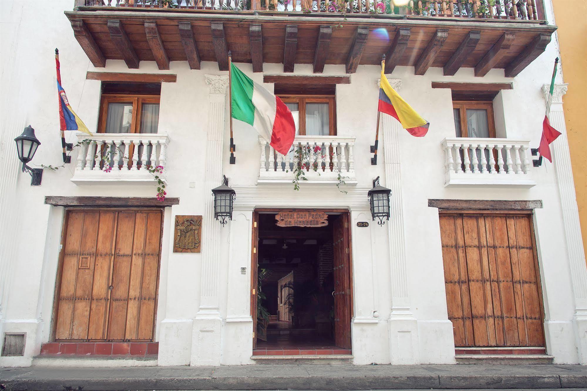 Hotel Don Pedro De Heredia Cartagena Exterior photo